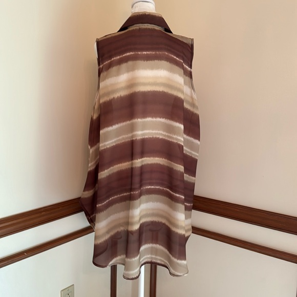 La Palapa Flowy Semi Sheer Bathing Suit Coverup NWOT - Picture 4 of 13